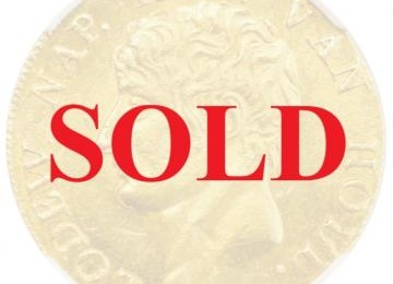 オランダ ホラント王国 1810年 ダカット 金貨 ルイ・ナポレオン・ボナパルト NGC MS62