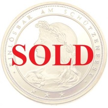 スイス 1988年銘 射撃祭シリーズ 1000フラン 金貨 プルーフ ブルック レア発行300枚 FDC完全未使用